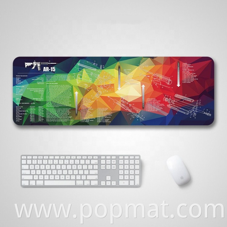 Promotional cheap gaming mouse pad custom rubber printed mouse pad